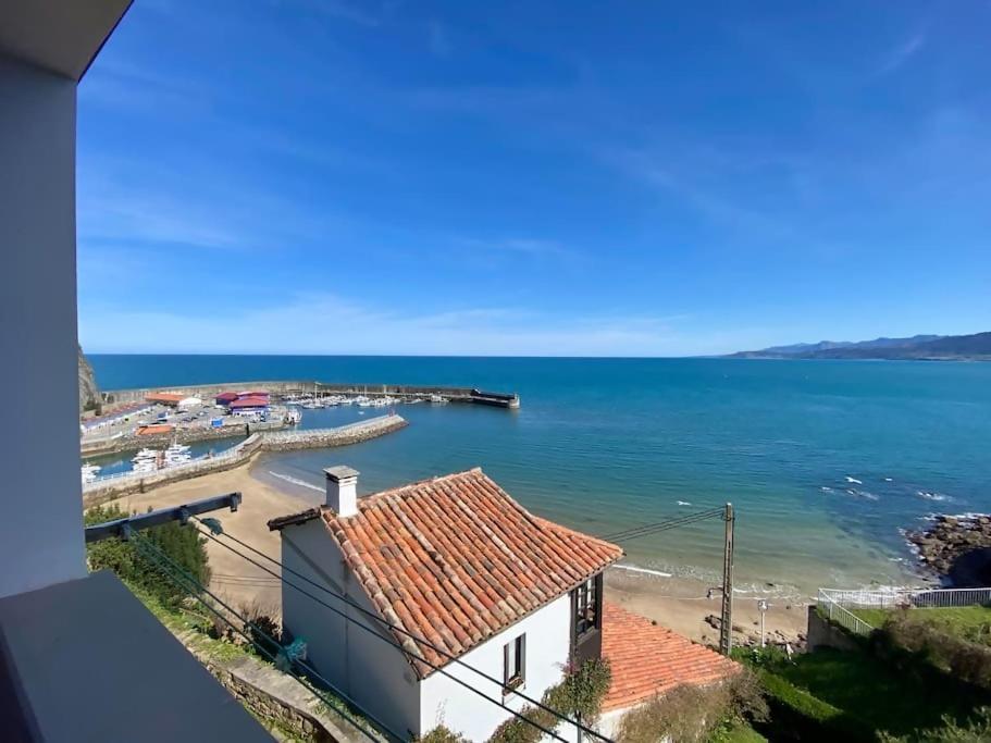 El Balcon Del Escanu Lastres Bagian luar foto